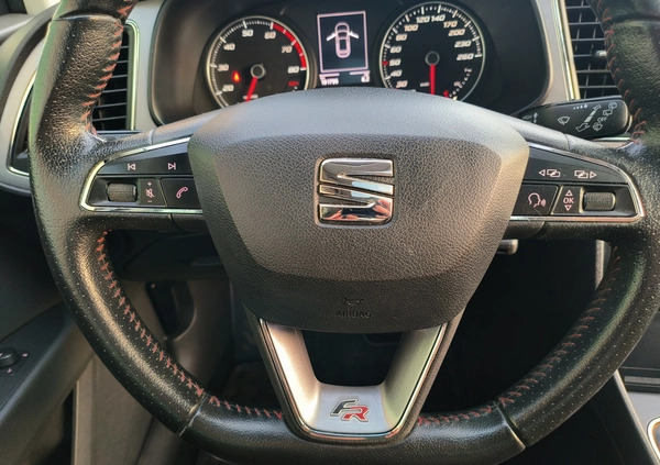 Seat Leon cena 40900 przebieg: 190000, rok produkcji 2013 z Wyrzysk małe 562